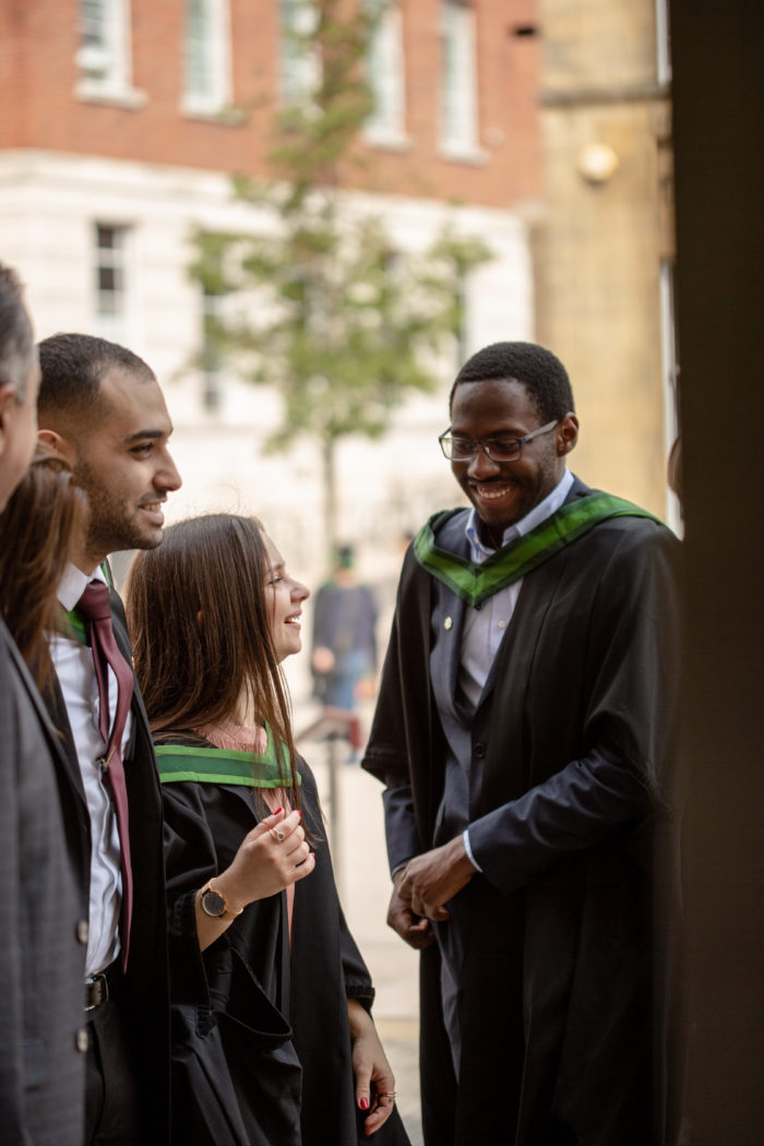 Graduation 2018 at the University of Leeds.
