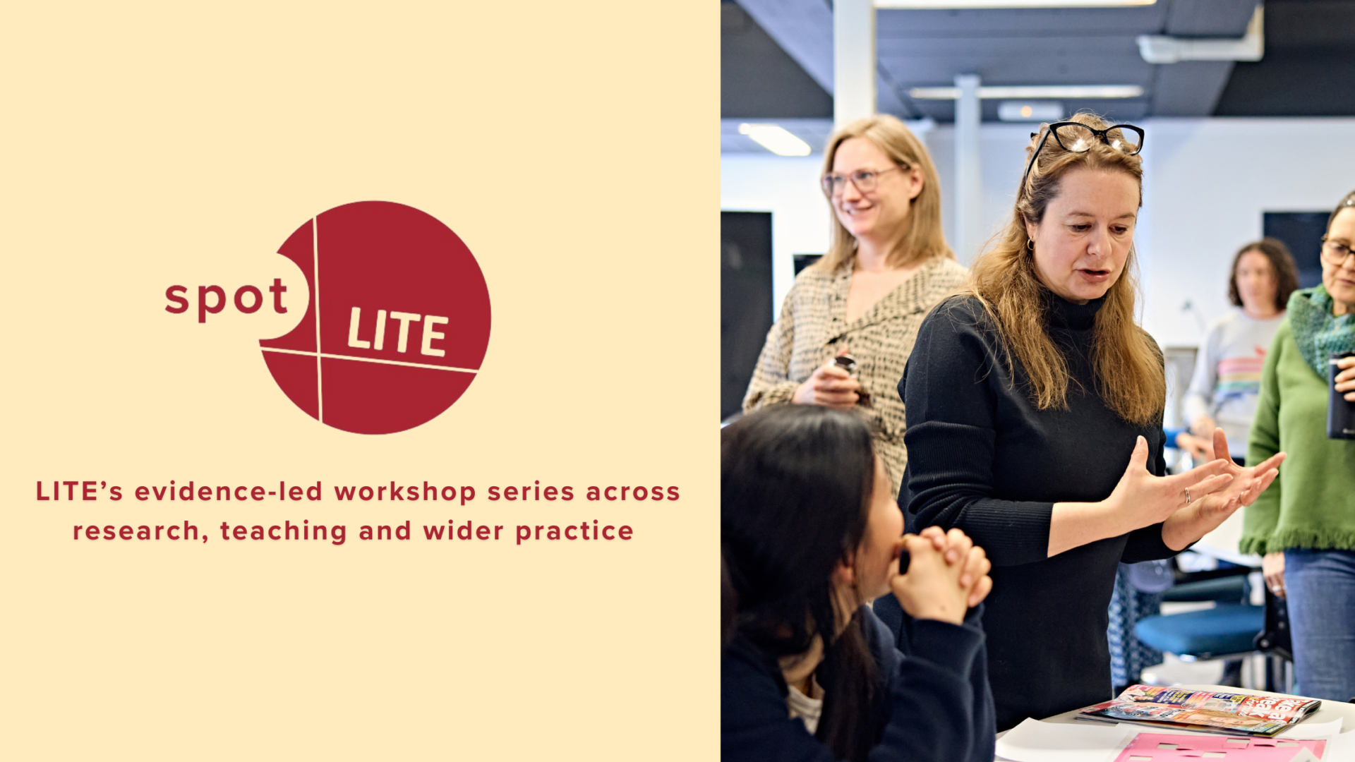 spotLITE workshop: Object based learning